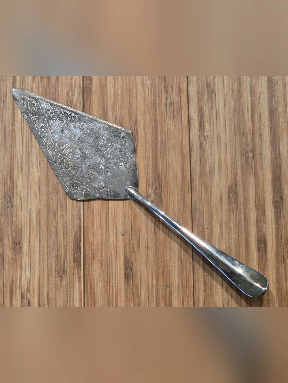 Silver Cake Server - Elegant Dessert Server
